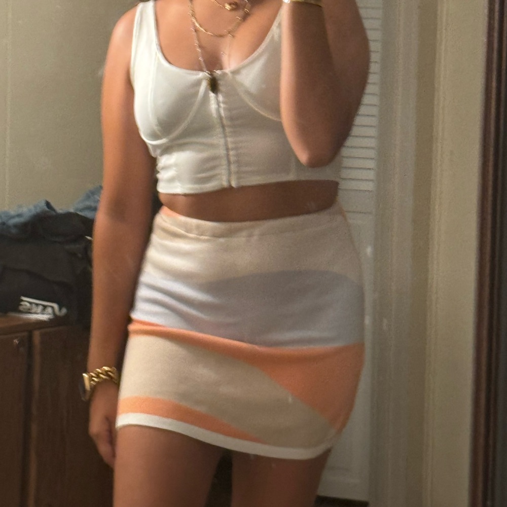 Multi color skirt